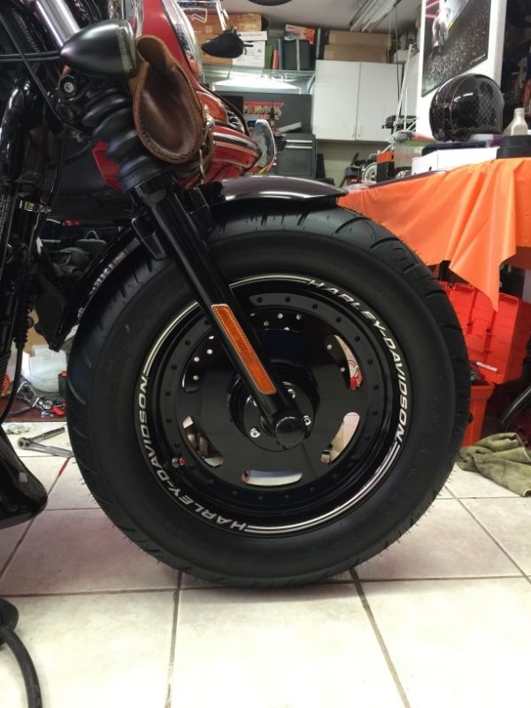 fat bob rear wheel